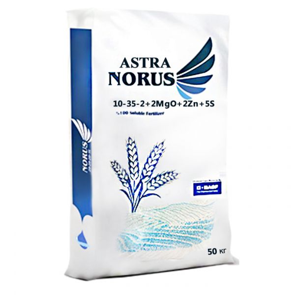 Добриво Астра Норус NPK 10-35-2+2MgO+2Zn+5S