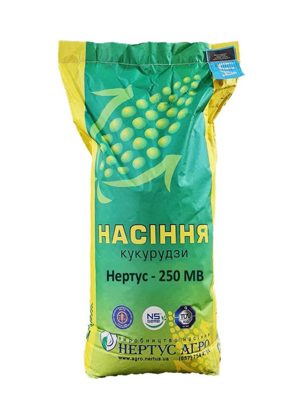 Насіння кукурудзи Нертус - 250 МВ