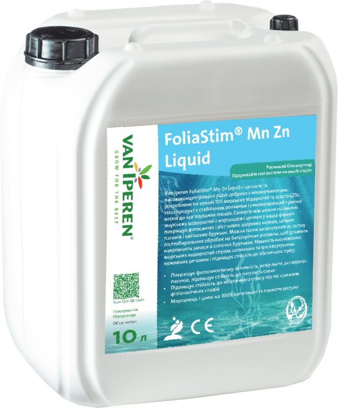 Біостимулятор FoliaStim Mn Zn Liquid