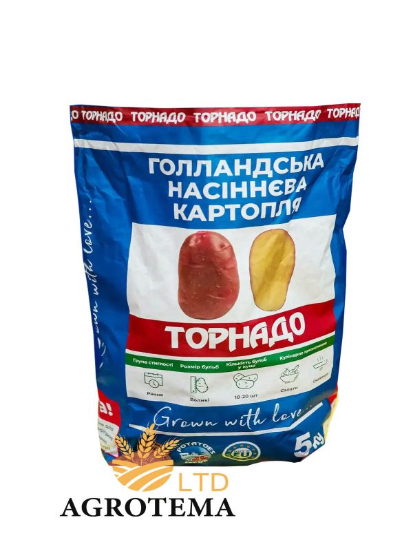 Картопля насіннєва Торнадо
